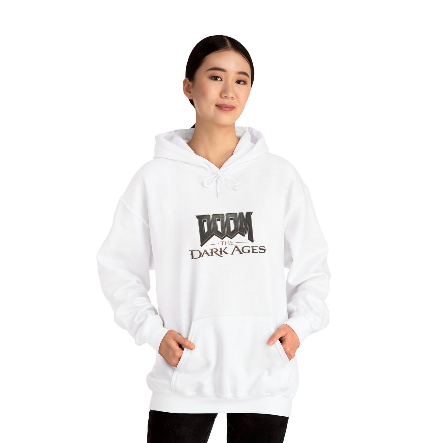 DOOM: The Dark Ages Hoodie – White