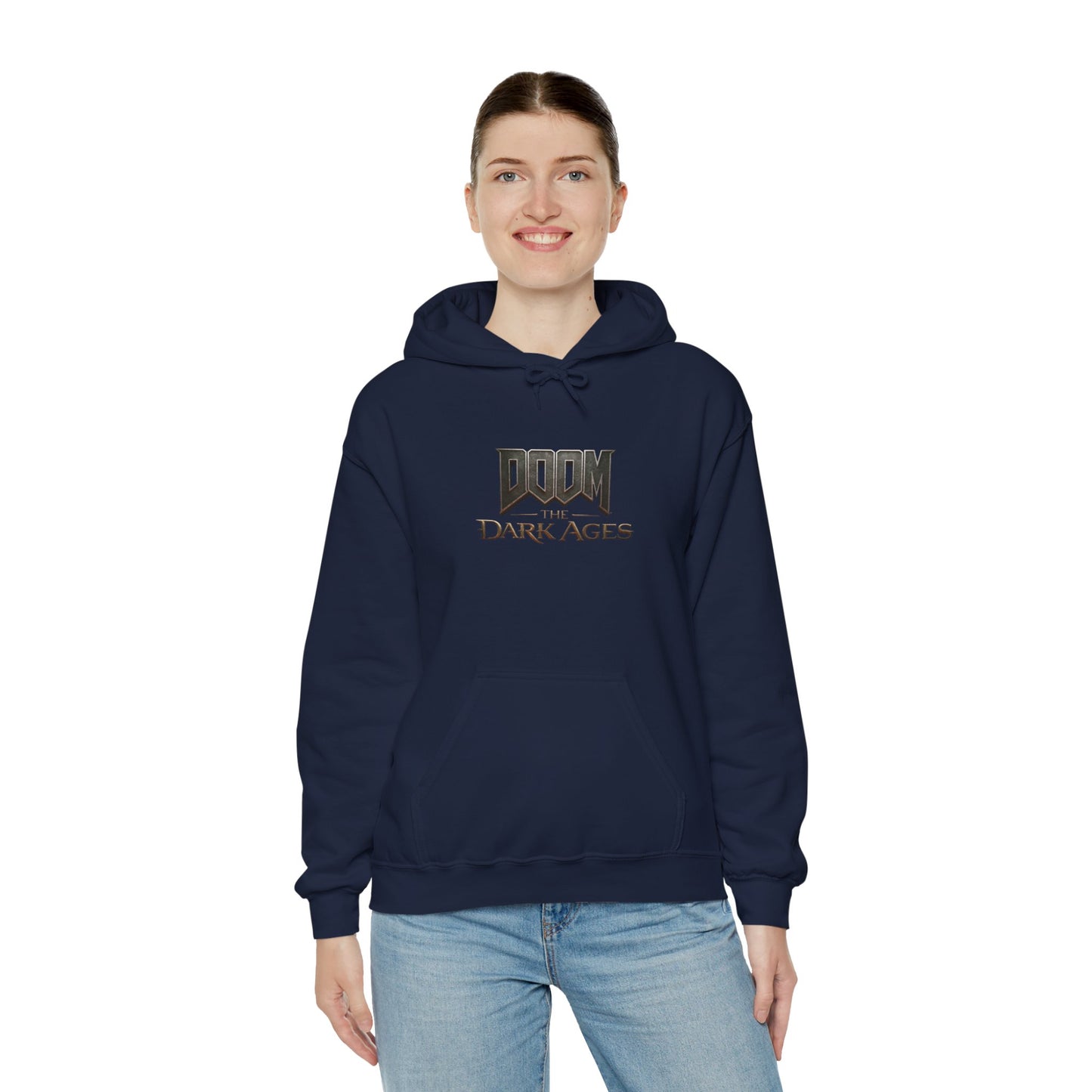 DOOM: The Dark Ages Hoodie – Navy Blue