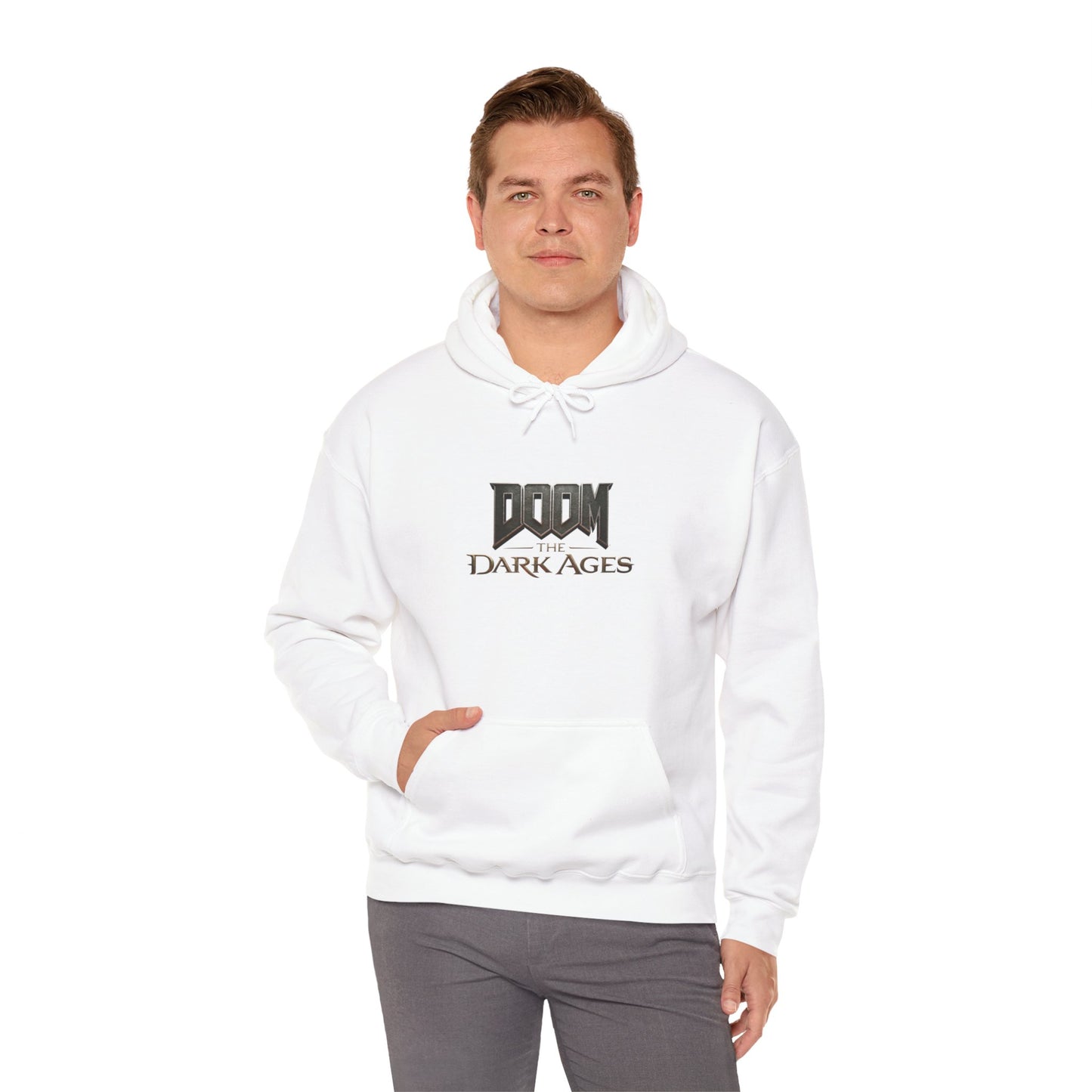 DOOM: The Dark Ages Hoodie – White