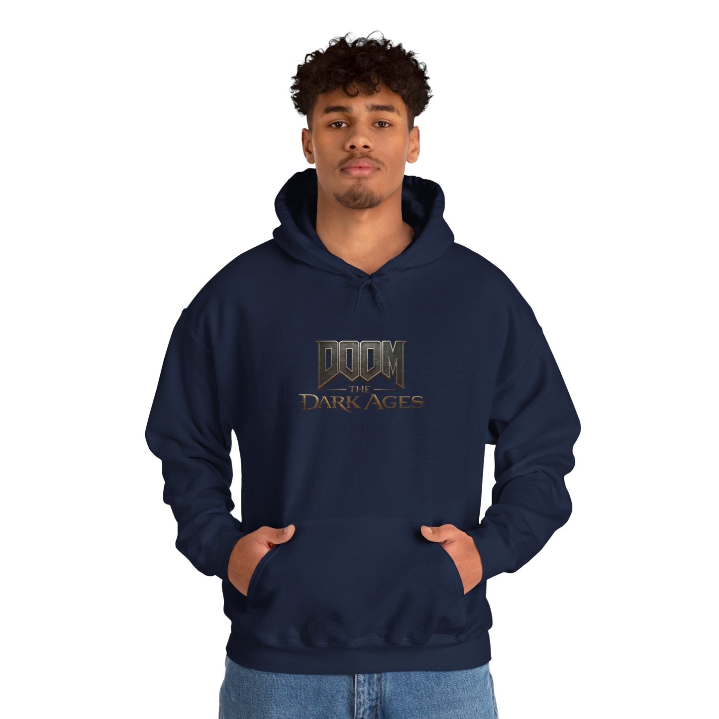 DOOM: The Dark Ages Hoodie – Navy Blue