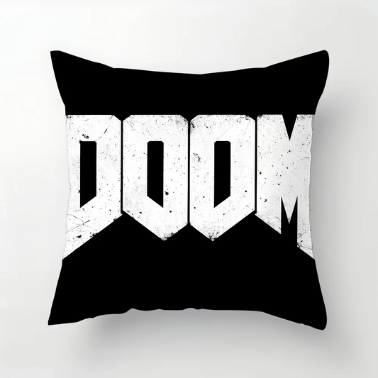 DOOM: The Dark Ages Logo Cushion