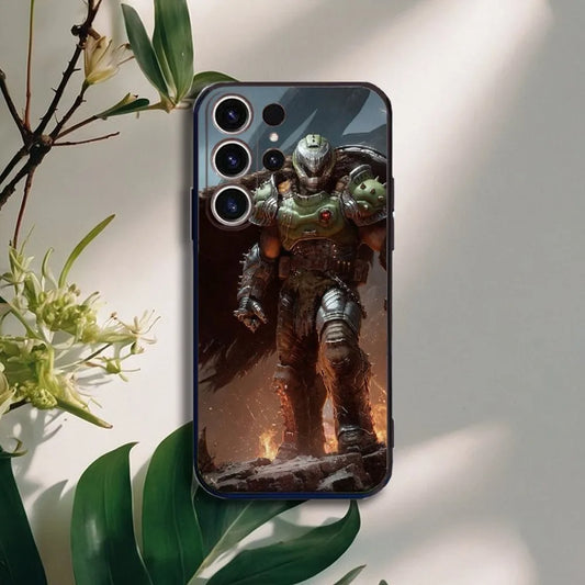 DOOM: The Dark Ages Samsung Case – Flameborn Slayer