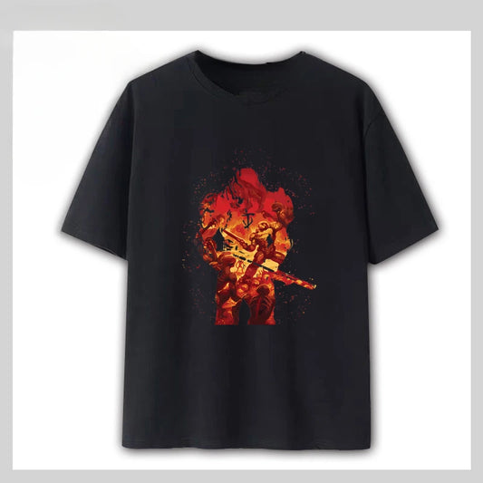DOOM: The Dark Ages T-Shirt – Infernal Silhouette Edition (Black)