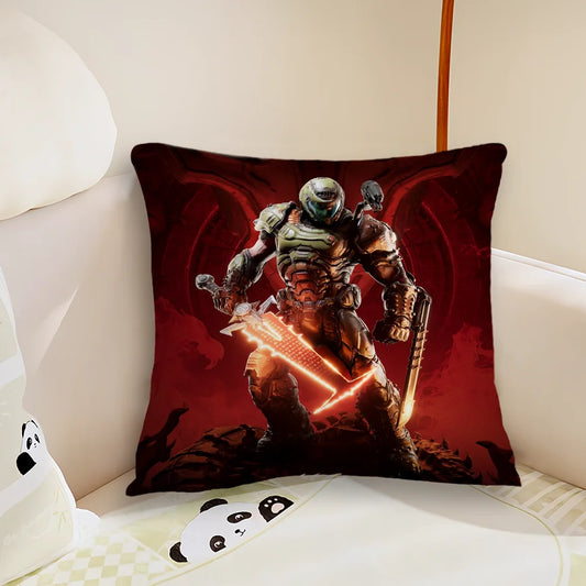 DOOM Eternal Pillow – Slayer with Crucible Sword