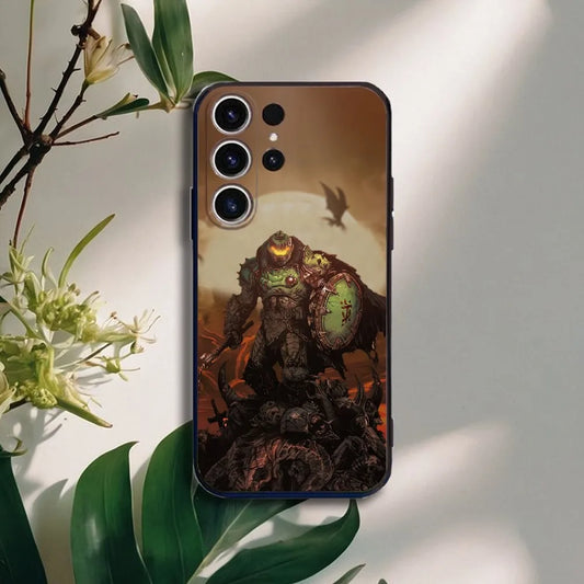 DOOM: The Dark Ages Samsung Case – Armored Slayer