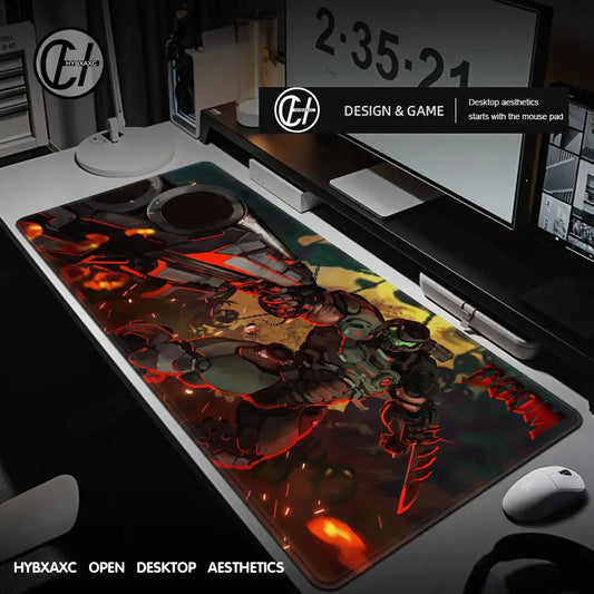 DOOM: The Dark Ages Mouse Pad – Slayer in Battle Armor