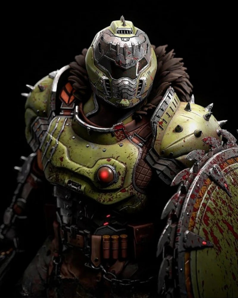 Doom Slayer Medieval Armor DIY Model Kit – Assemble and Paint