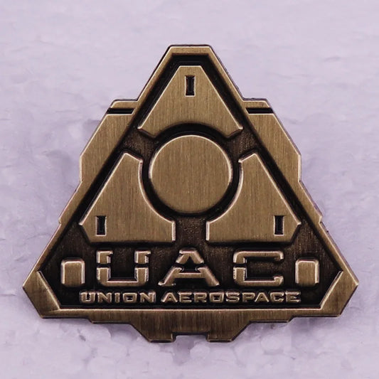 UAC Metal Button Pin – Union Aerospace Badge