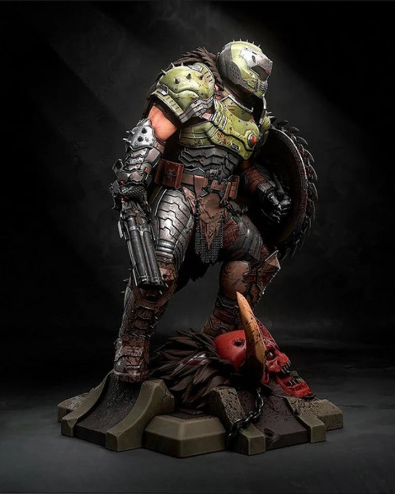 Doom Slayer Medieval Armor DIY Model Kit – Assemble and Paint