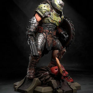 Doom Slayer Medieval Armor DIY Model Kit – Assemble and Paint
