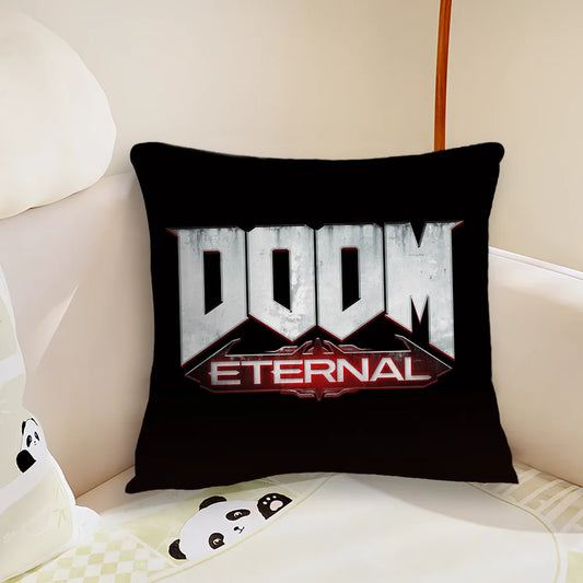 DOOM Eternal Pillow – Official Logo