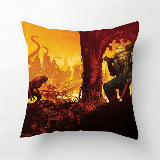 DOOM: The Dark Ages – Infernal Gateway Cushion